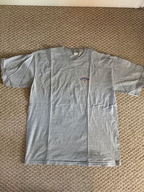 Callaway Light Gray Crew Neck Tee with Small Chest Logo